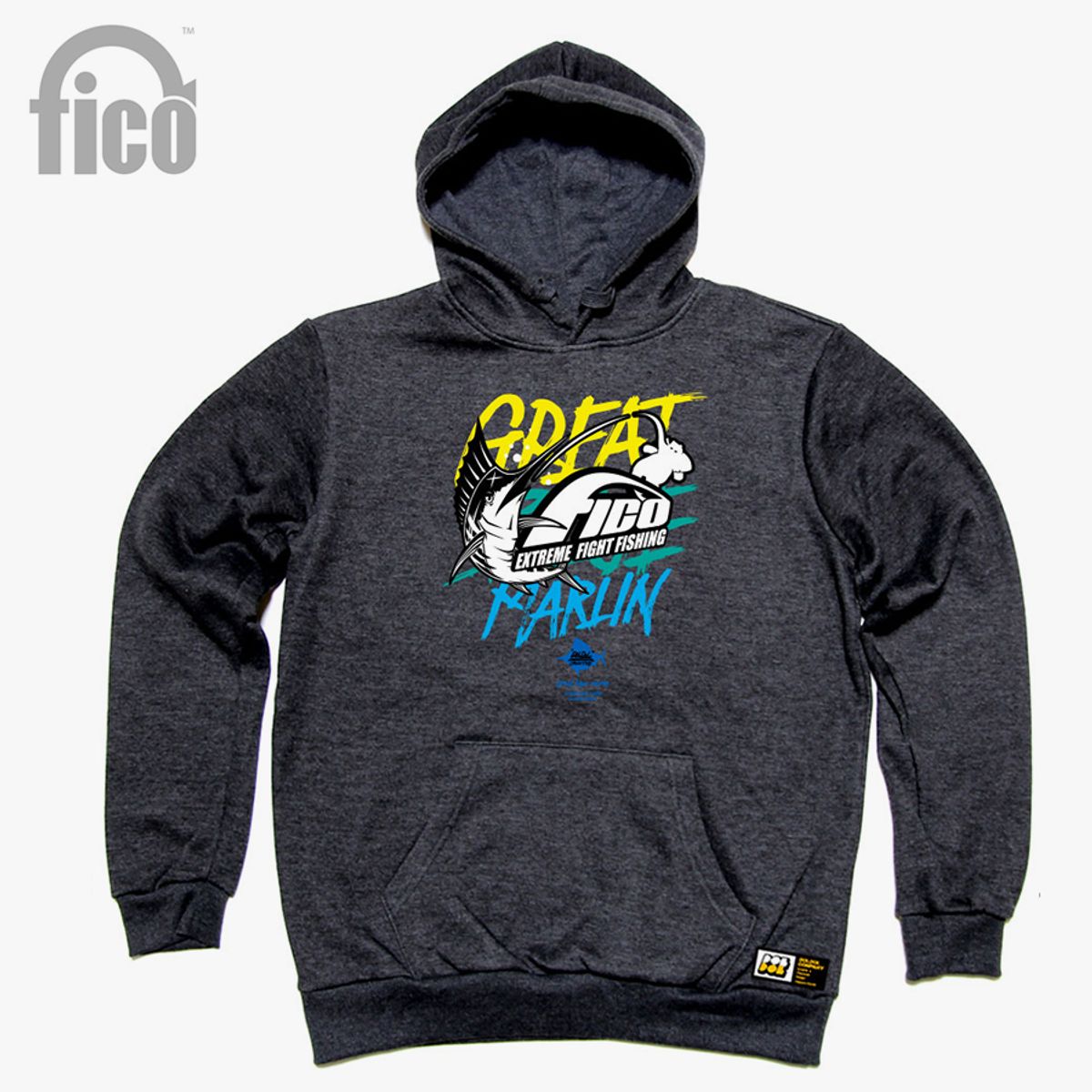 돌돌(DOLDOL) FICO-HOODY-10 익스트림 낚시 브랜드 피코 캐릭터 그래픽 그래피티 디자인 후드티 후디