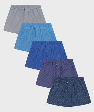 [5PACK] T 맨즈 트렁크 팬티 패턴 속옷