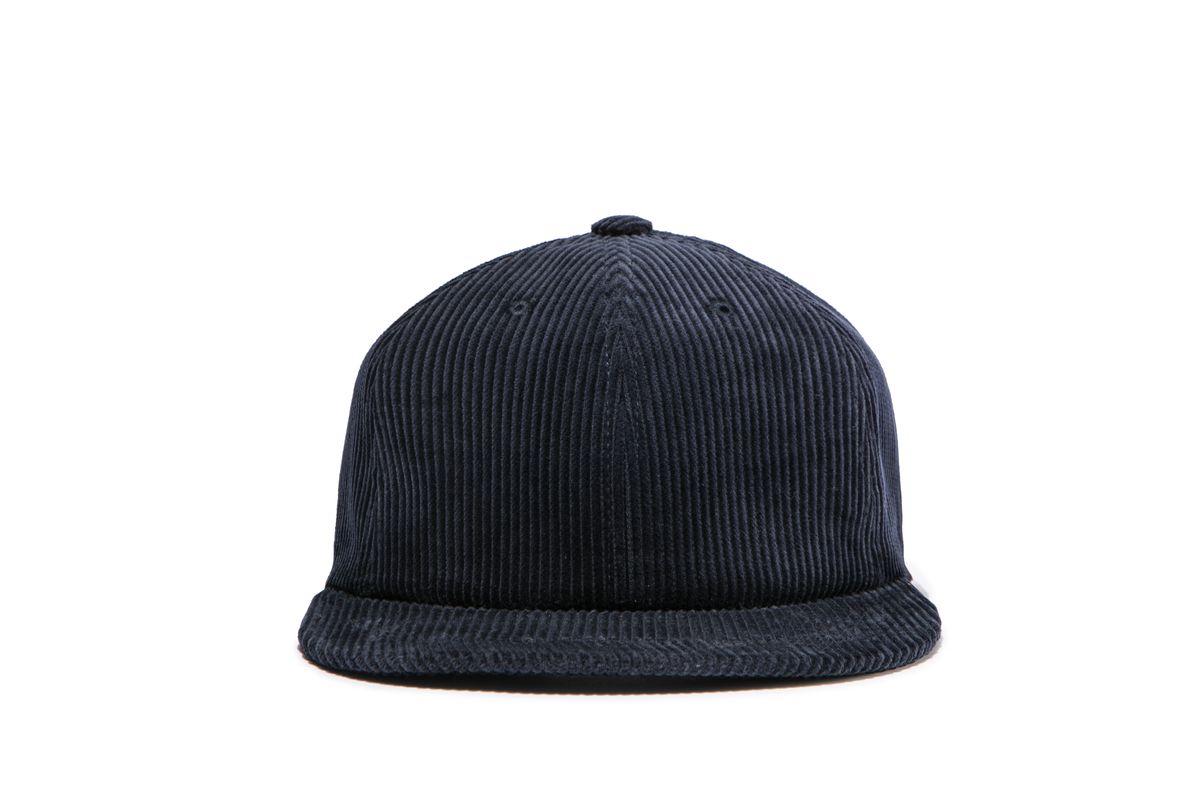 해드랩스(HEADWRAPS) 남녀공용 무지 골지 6패널 네이비