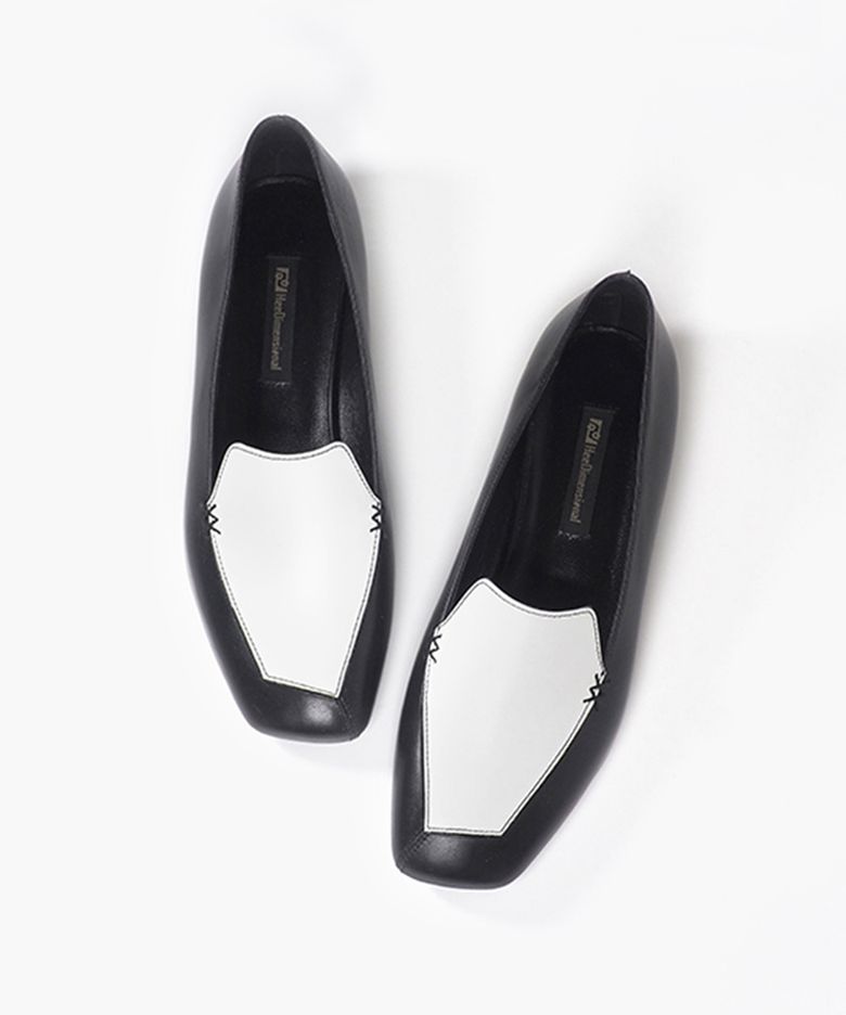 REMAZE 로퍼 Black & White
