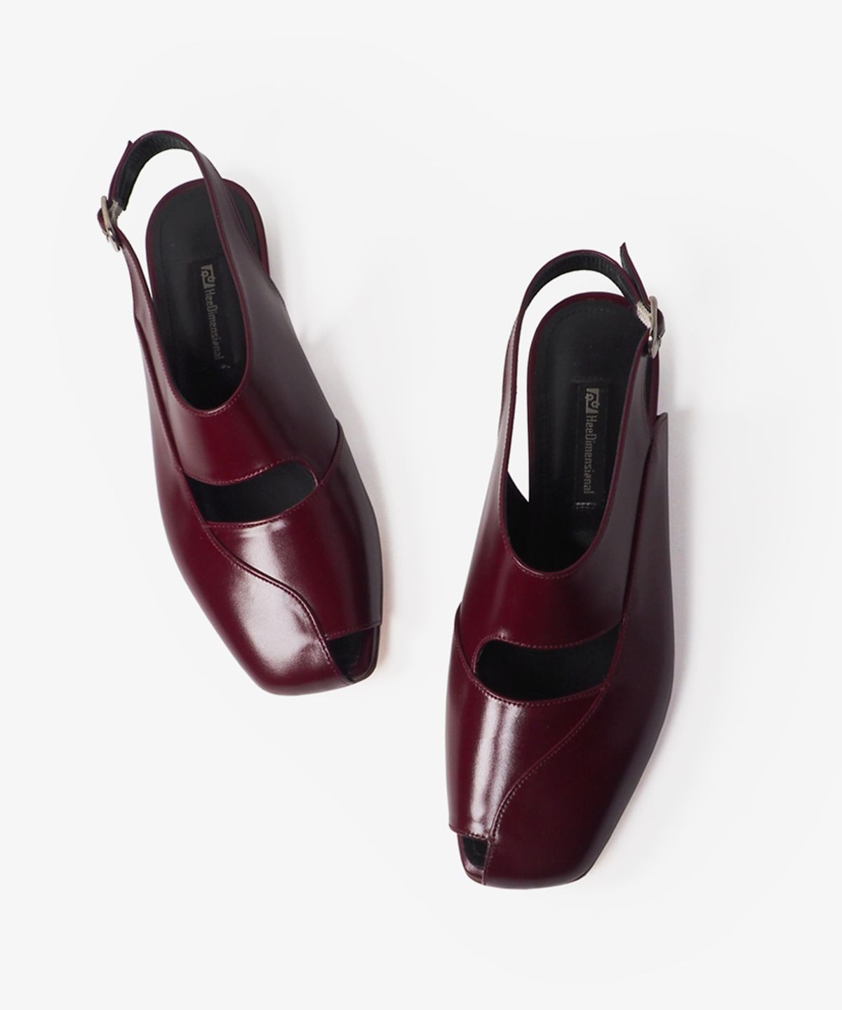 희다이멘셔널(HEEDIMENSIONAL) RESH 슬링백 Burgundy