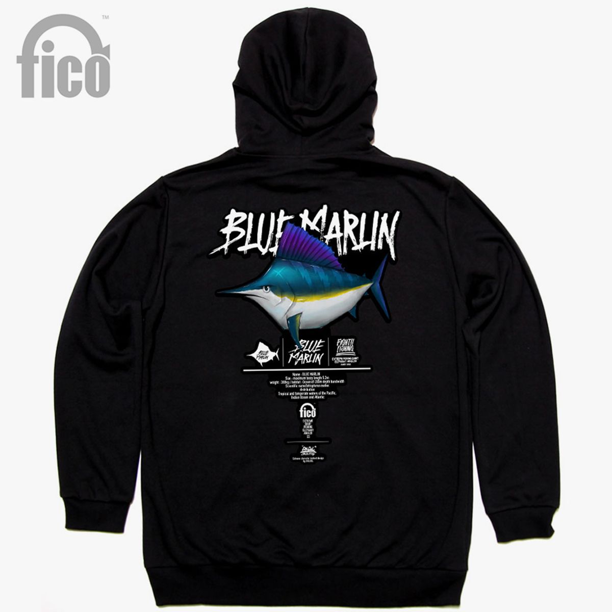 돌돌(DOLDOL) FICO-HOODY-28 익스트림 낚시 브랜드 피코 캐릭터 그래픽 그래피티 디자인 후드티 후디