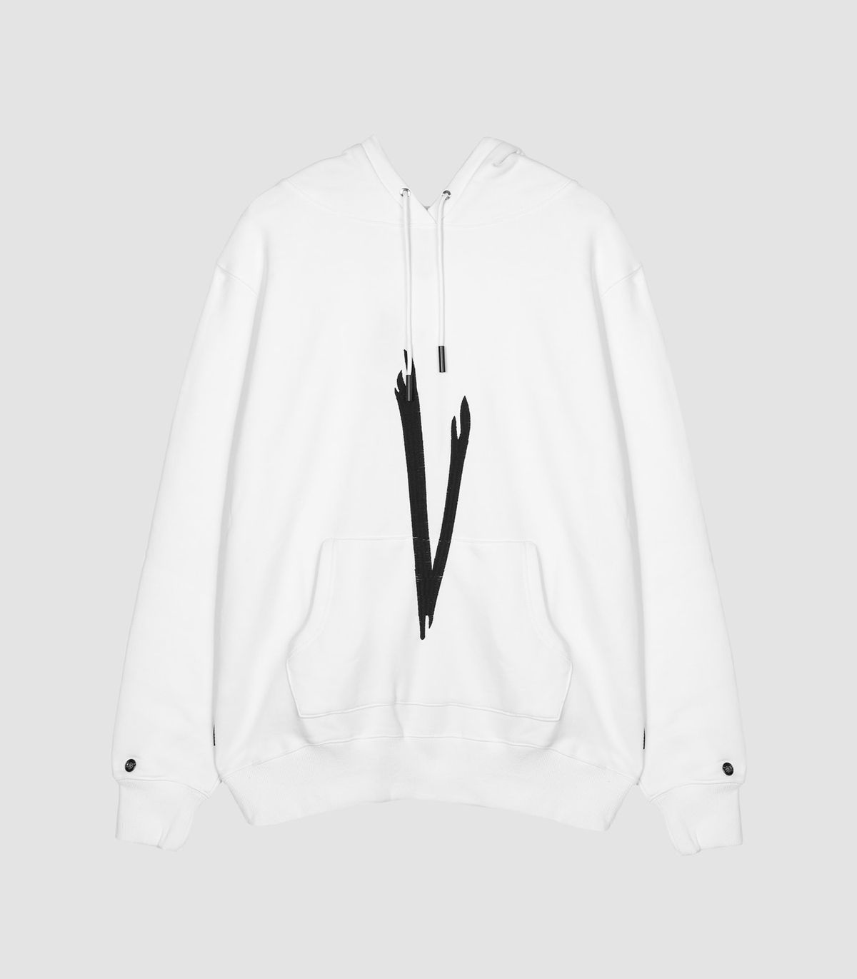 바이브레이트(VIBRATE) V CHECKING HOODIE (WHITE)