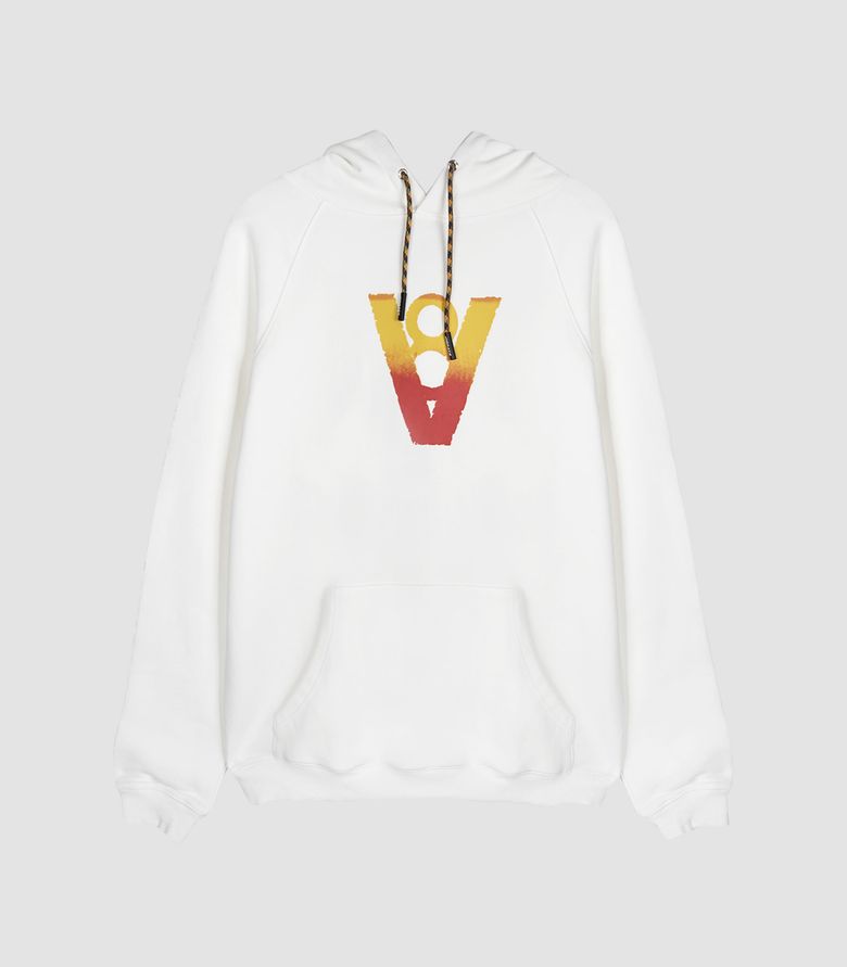 BLAZE LOGO HOODIE (WHITE)