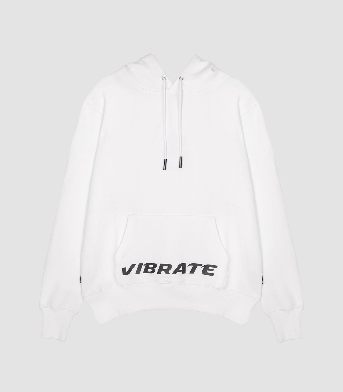 바이브레이트(VIBRATE) UNIQUE BASED HOODIE (WHITE)