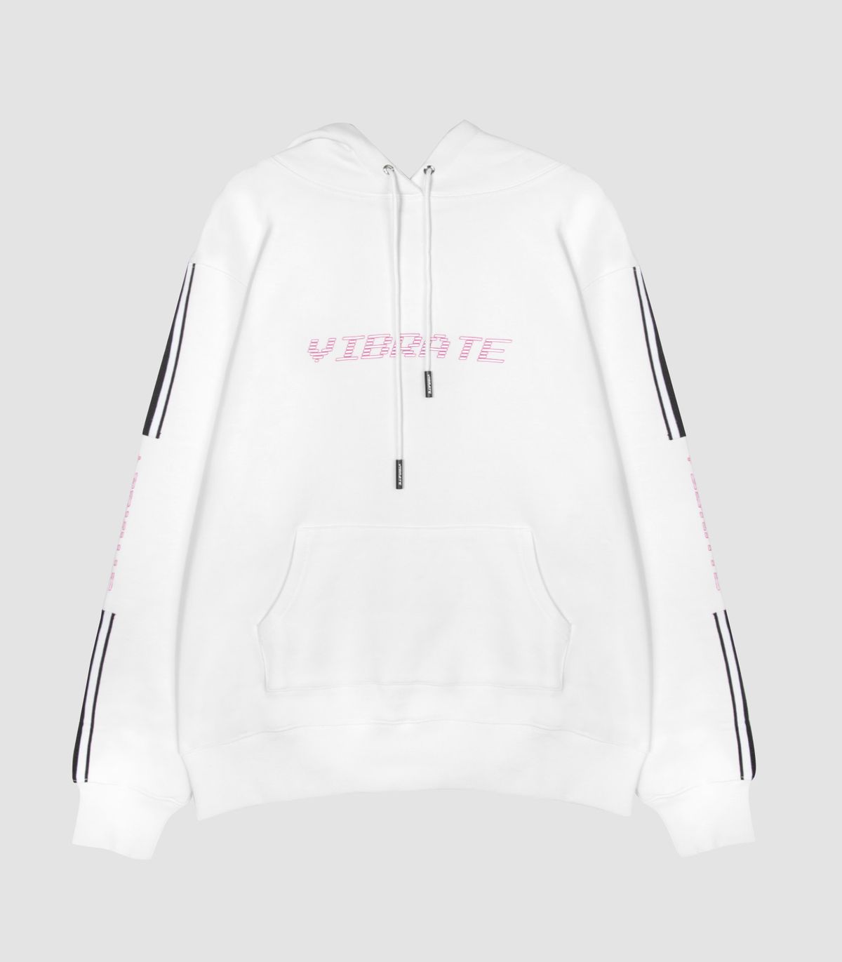 바이브레이트(VIBRATE) SPACE TRIP BASIC HOODIE (WHITE)