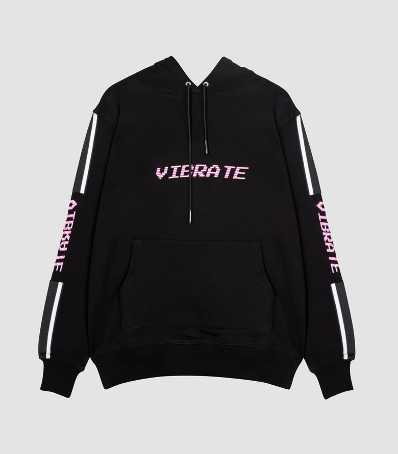 SPACE TRIP BASIC HOODIE (BLACK)