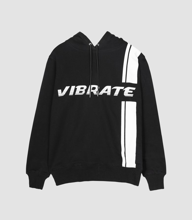 TRAFFIC ROAD LOGO HOODIE (BLACK)