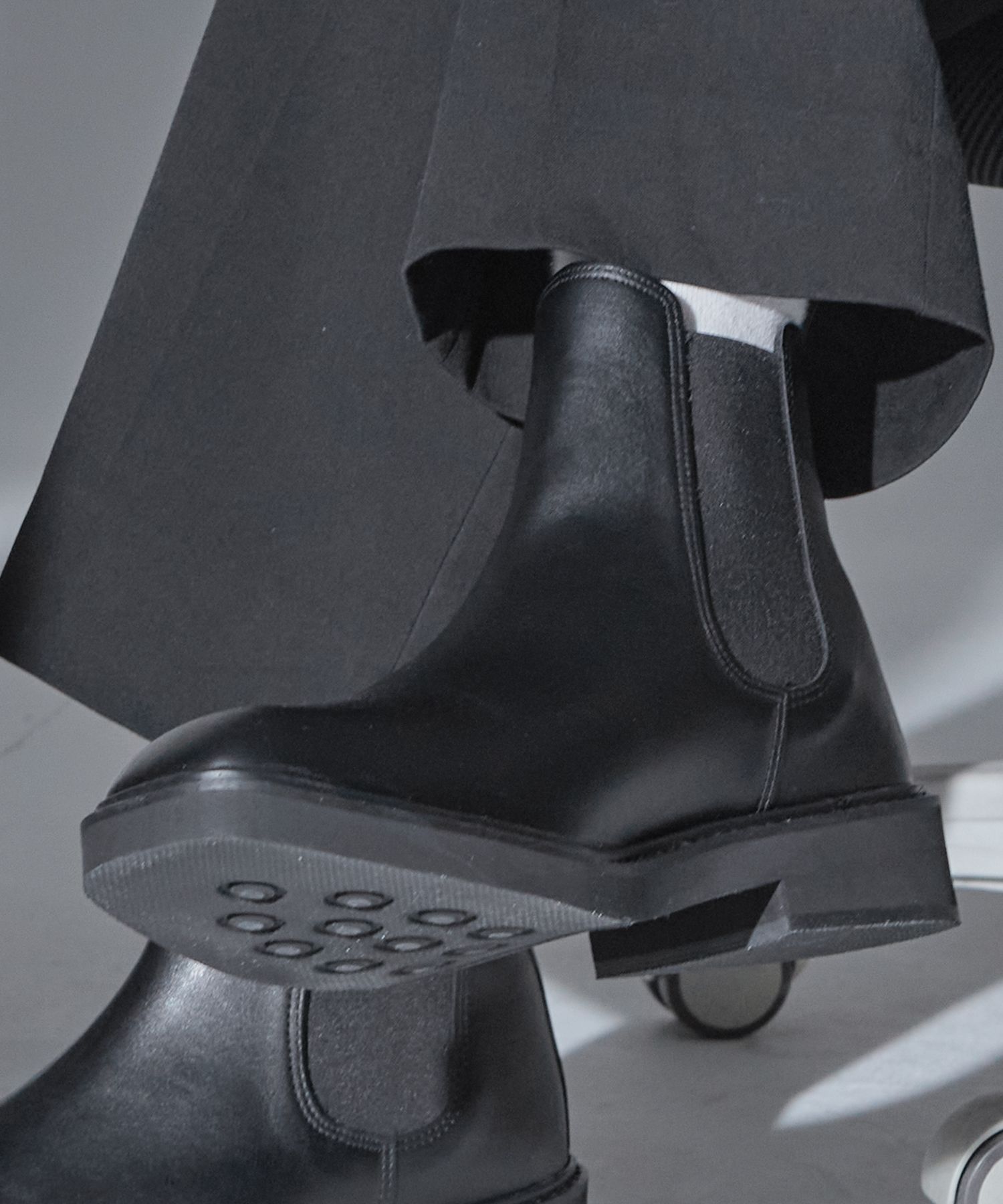 MUSINSA | PASCOROZEN JC5202 Square Toe Chelsea Boots Brock