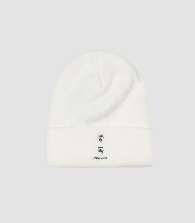 OVERDOSE KR BEANIE (WHITE)