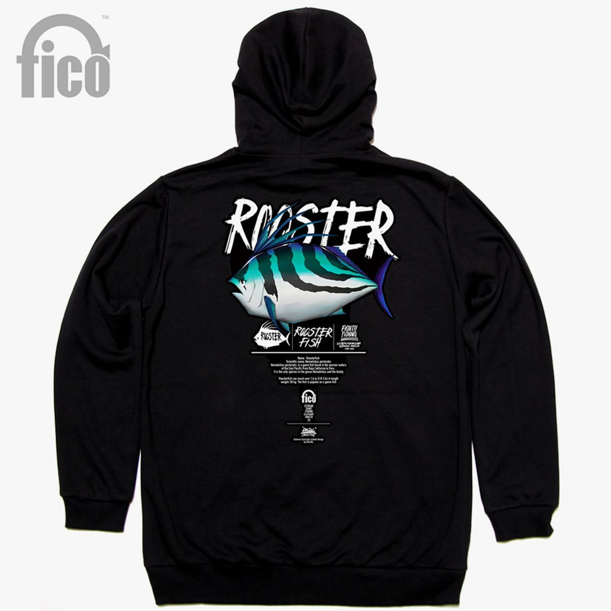 돌돌(DOLDOL) FICO-HOODY-32 익스트림 낚시 브랜드 피코 캐릭터 그래픽 그래피티 디자인 후드티 후디