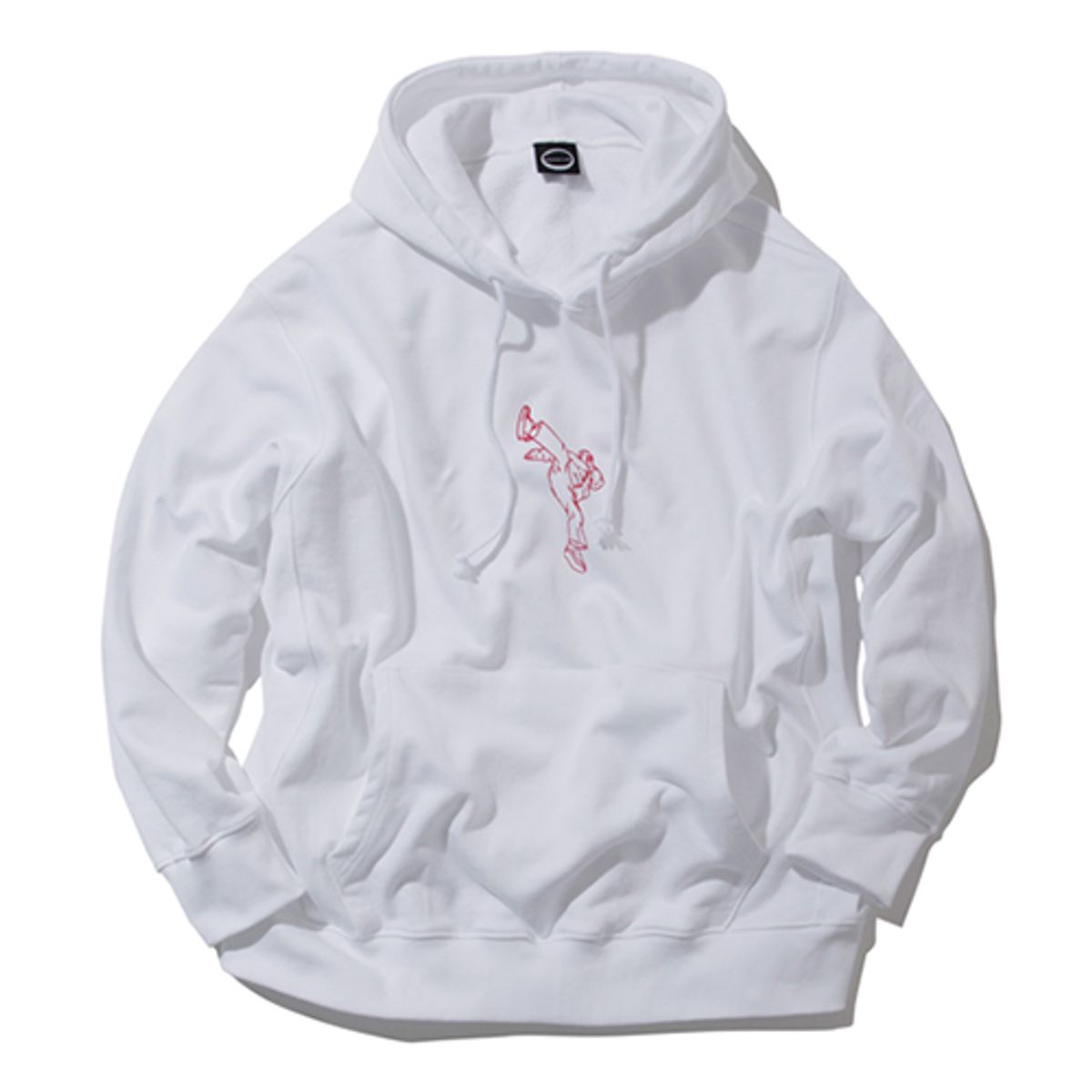 크루치(KRUCHI) Kick hoodie (White)