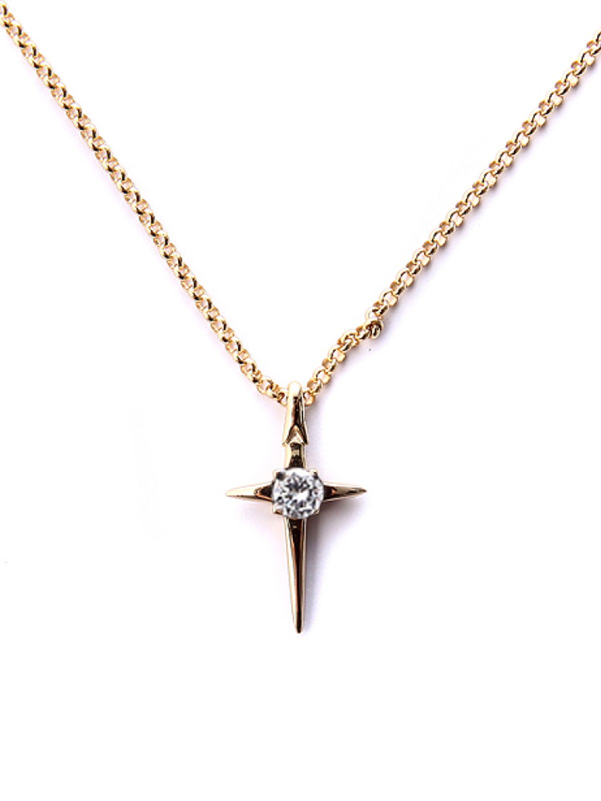 엘리오나(ELYONA) The Light Cross Necklace (3 colors)