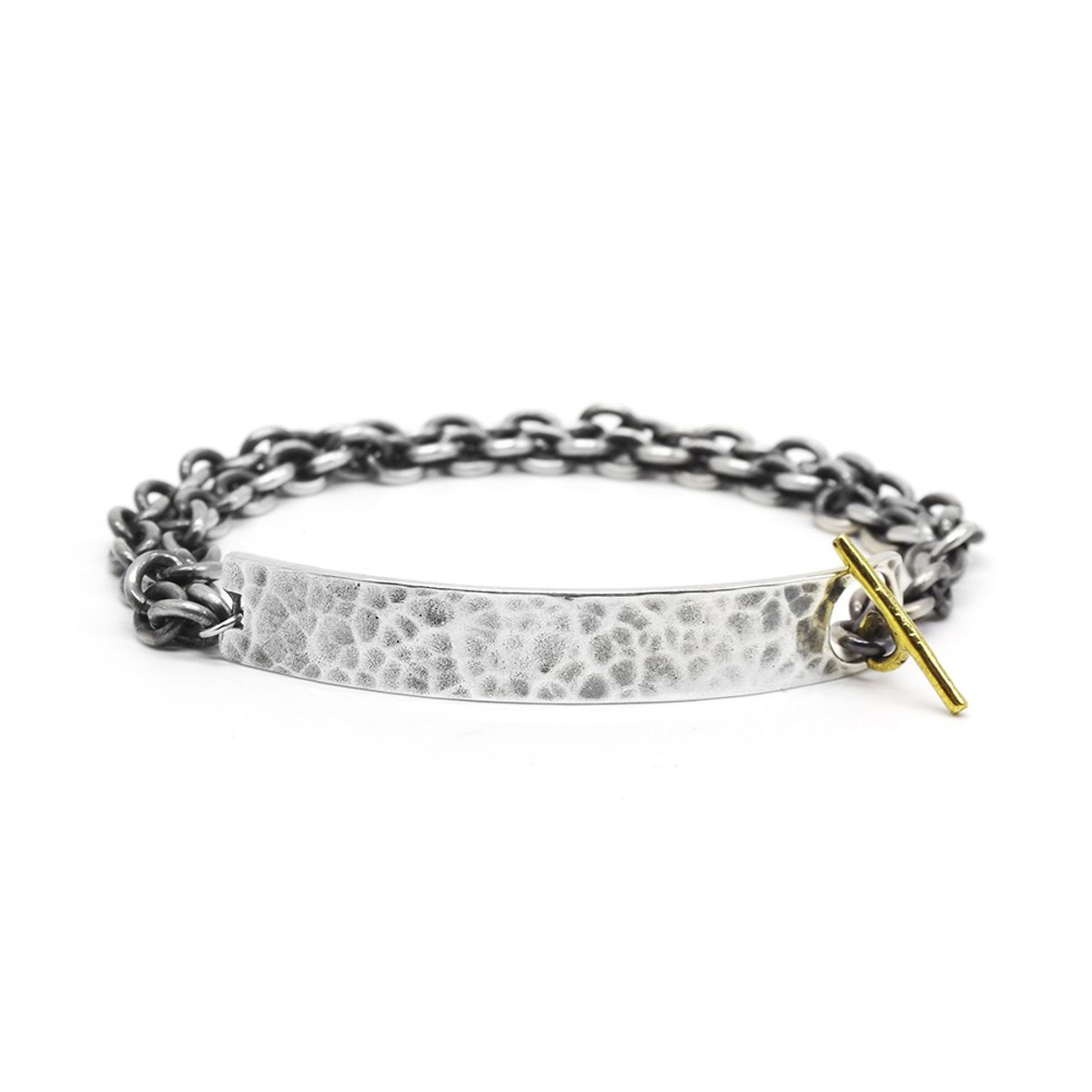 오드콜렛(ODDCOLLET) [SILVER925]ID plate chain (S)