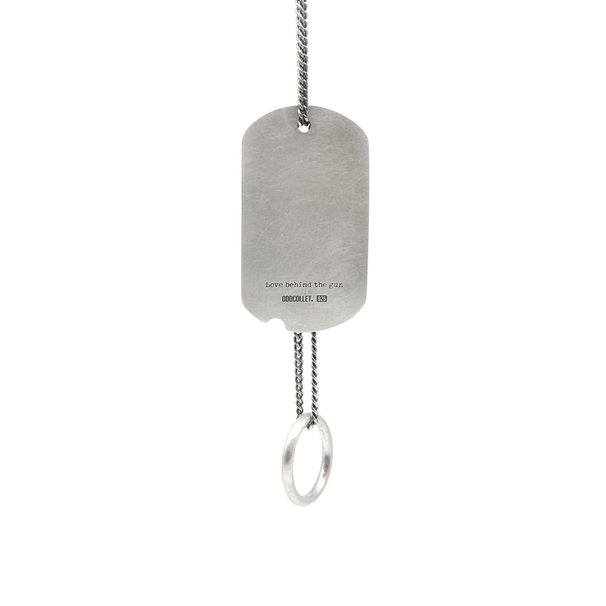 오드콜렛(ODDCOLLET) [SILVER925]Serial number chain