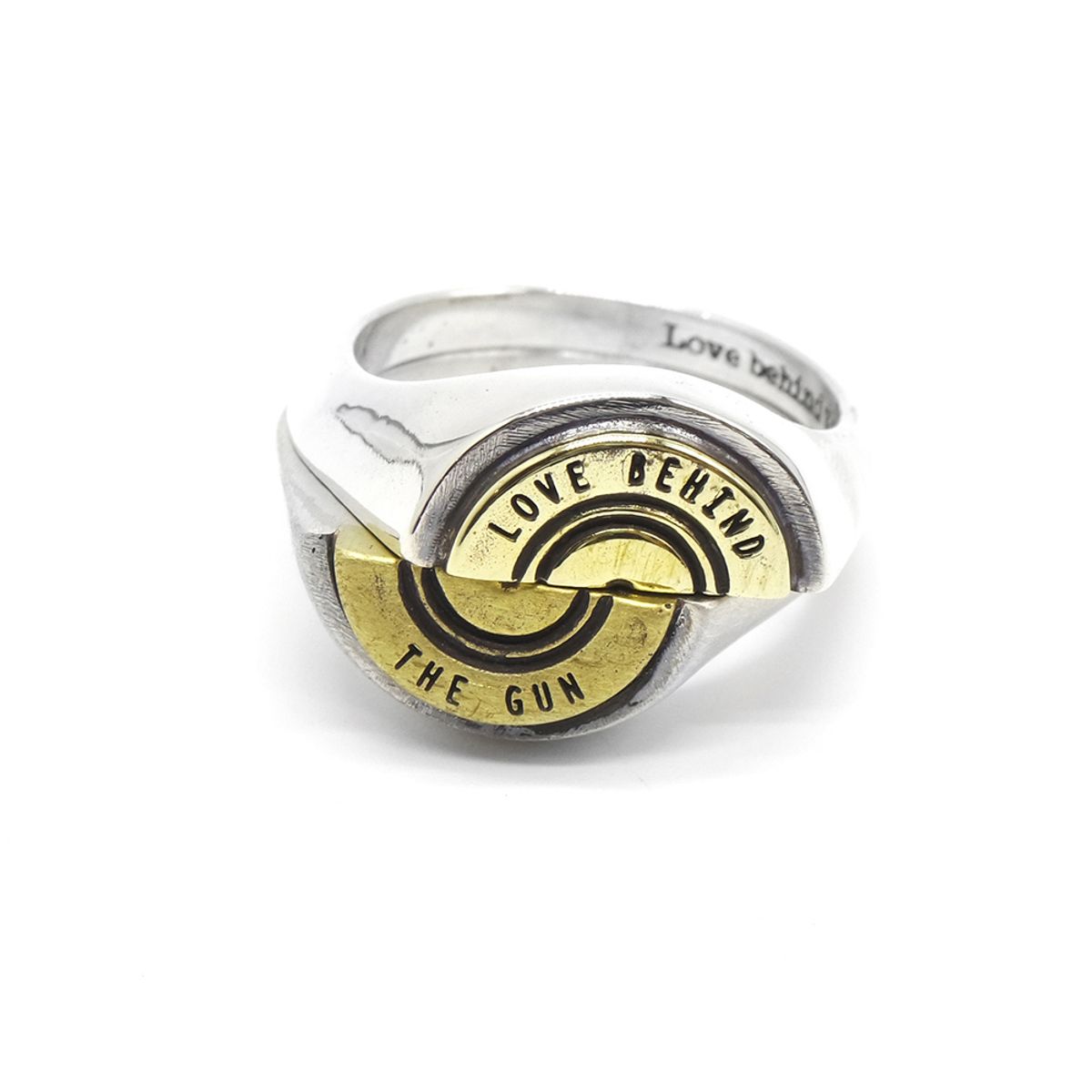 오드콜렛(ODDCOLLET) [SILVER925]Half bullet ring
