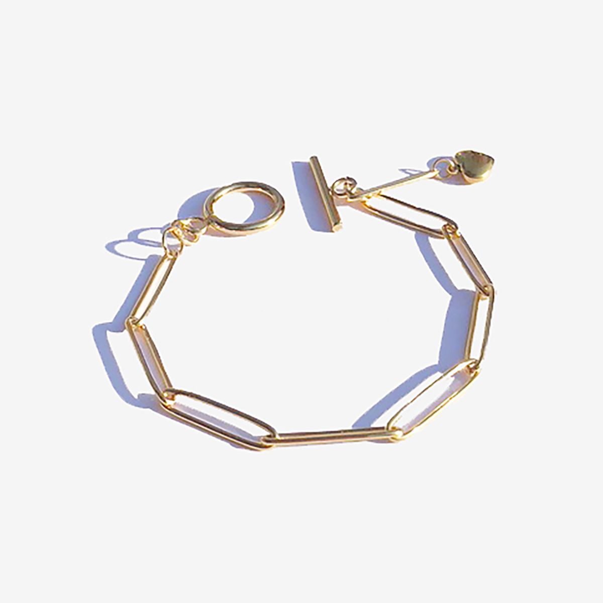 러쉬오프(RUSH OFF) Love All Night Gold Bracelet / 써지컬스틸 러브 올나잇 골드팔찌