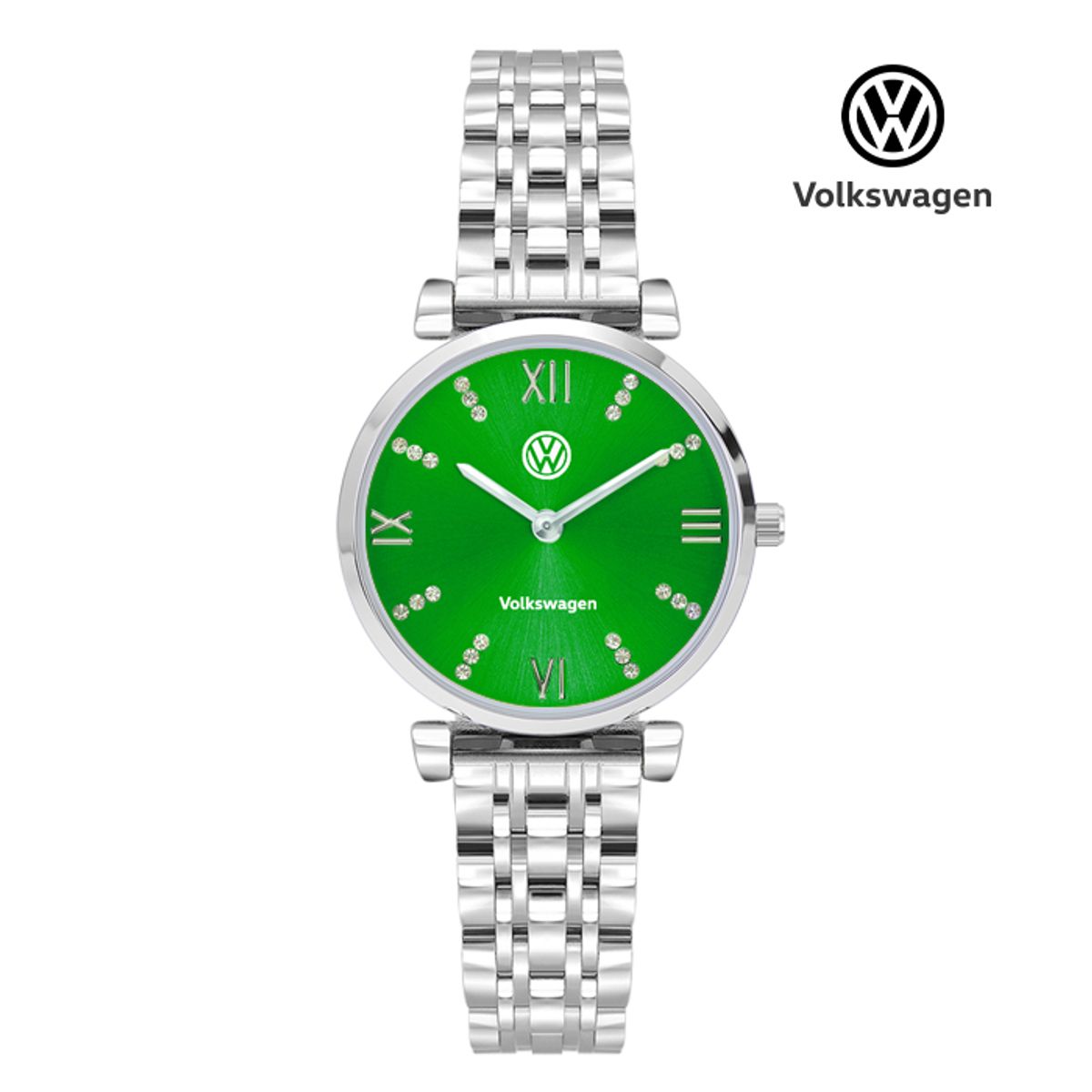 폭스바겐 와치(VOLKSVAGEN WATCH) 커플메탈시계 여성용 VW-ArteonL-GN32