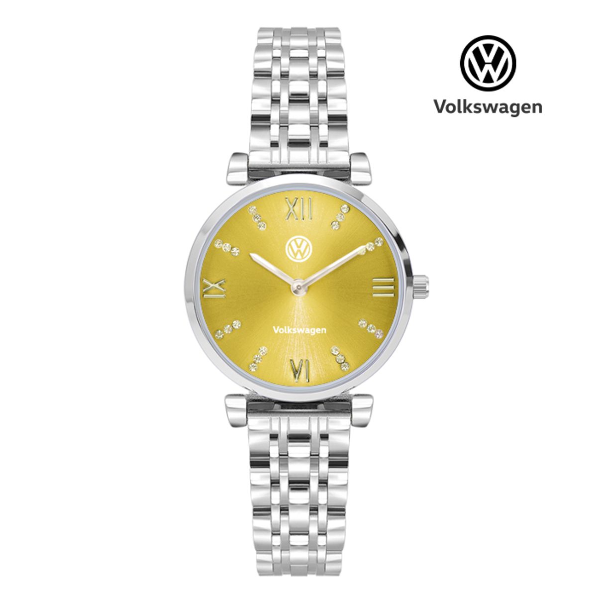 폭스바겐 와치(VOLKSVAGEN WATCH) 커플메탈시계 여성용 VW-ArteonL-YL32