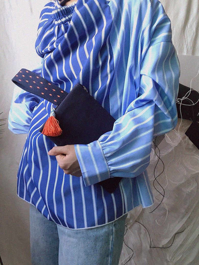 코지 윈터 네이비오렌지