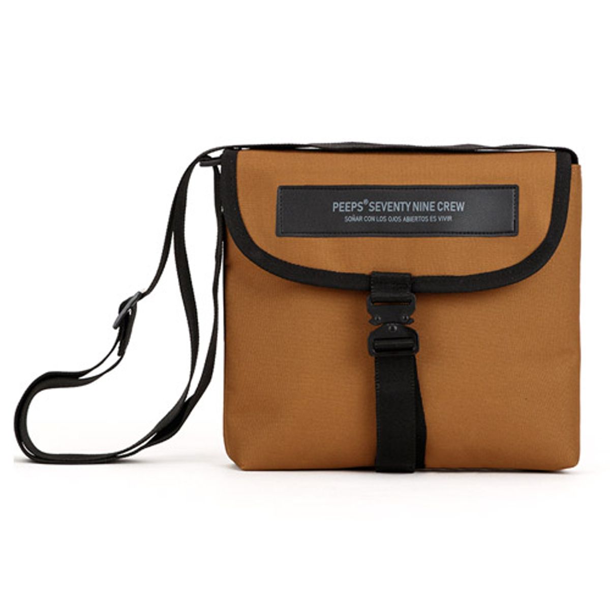 핍스(PEEPS) BLACK LABEL Mellow mini cross bag(brown)