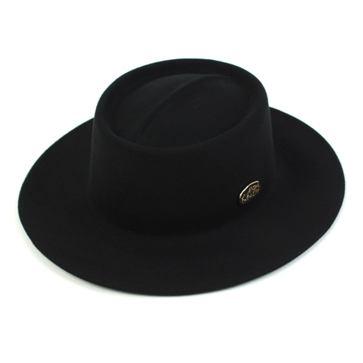 유니버셜 케미스트리(UNIVERSAL CHEMISTRY) GMJ Wool Black Fedora 울페도라