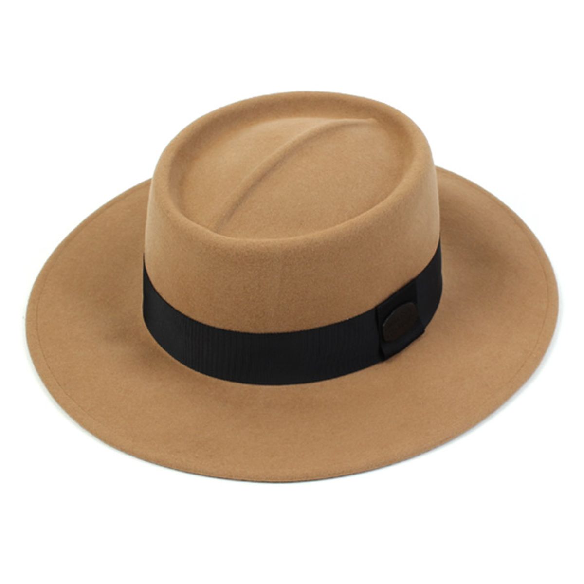 유니버셜 케미스트리(UNIVERSAL CHEMISTRY) BMJ Line Wool Beige Fedora 울페도라