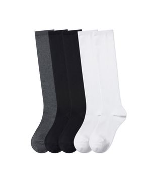 니 하이 삭스 5팩 [모노]