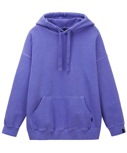MUSINSA | WANGGWAN Pigment Overfit Hood (Violet)