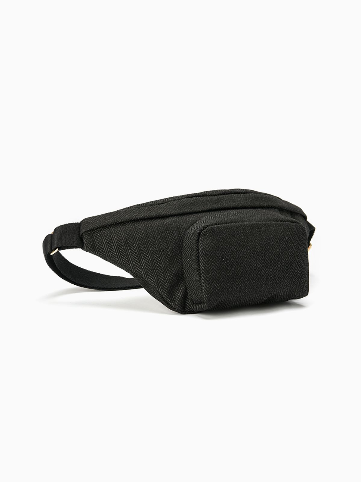 엘더블유엘(LWL) WAISTBAG HERRINGBONE (웨이스트백 헤링본) Black