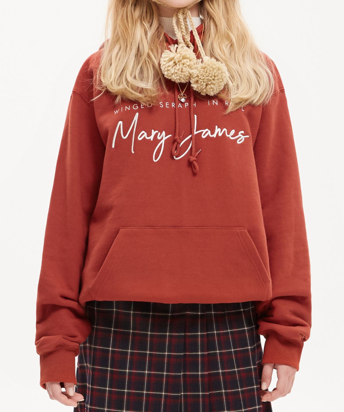 메리제임스(MARYJAMES) SEDUCTION HOODIE - FISHER BRIK