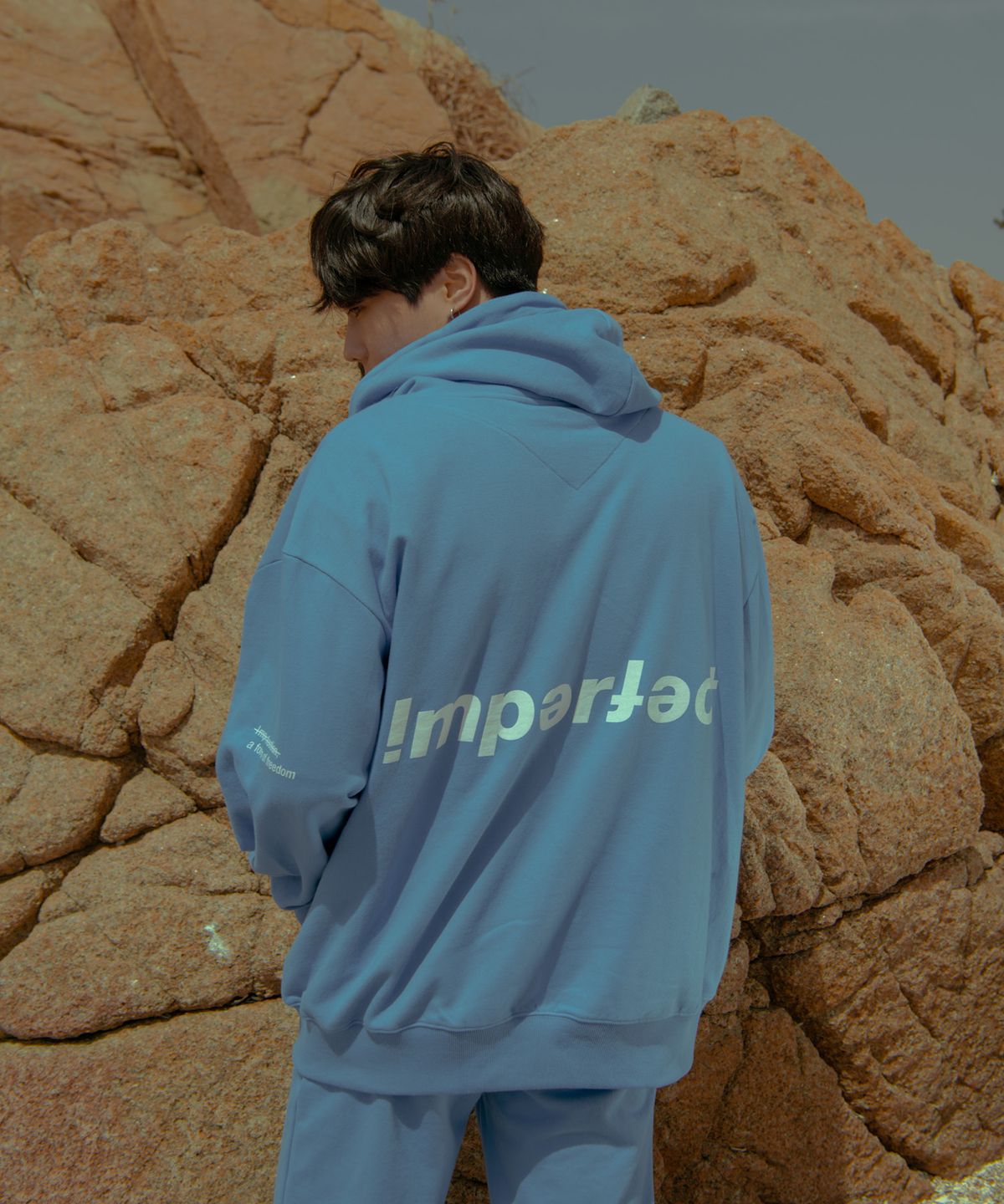 팽고(FANGOH) IMPFCT 집업 후디 자켓 cobalt blue