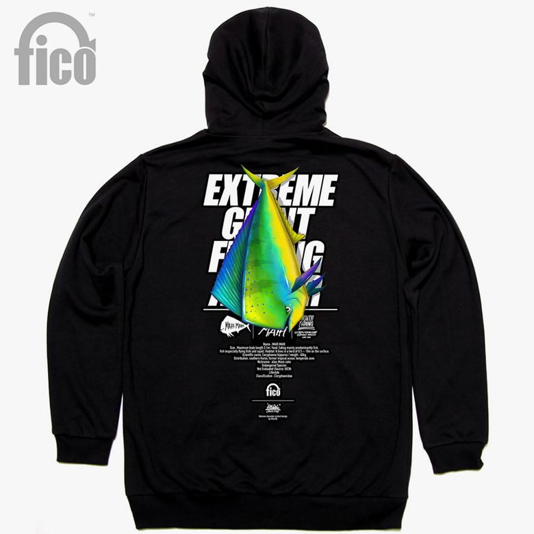 FICO-HOODY-51 익스트림 낚시 브랜드 피코 캐릭터 그래픽 그래피티 디자인 후드티 후디