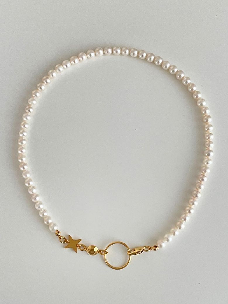 ROL Pearl Necklace Choker
