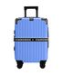 비토 20인치 기내용 캐리어_블루 (캐리어벨트+커버) 확장형/스토퍼형