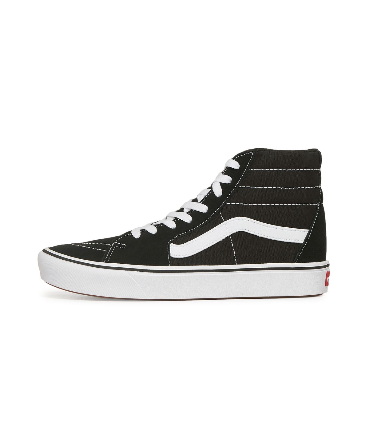 반스(VANS) 컴피쿠시 스케이트 하이 - (클래식) 블랙:화이트 / VN0A3WMBVNE1