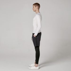 와플 텍스쳐드 숏츠_다크 그레이