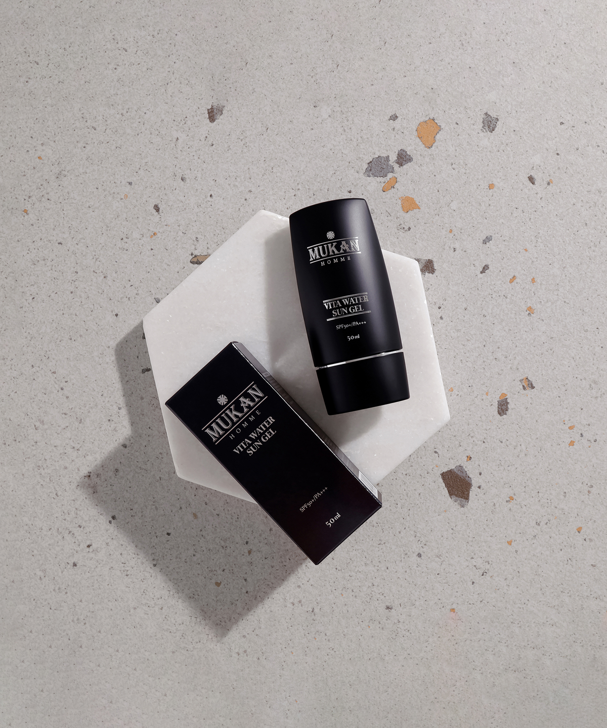 무칸(MUKAN) 남자 톤업 선크림 자외선차단제 50ml 2개