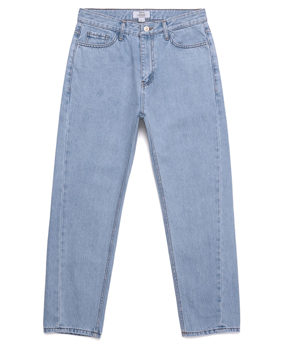 스텝온리(STAFFONLY) WAVE DENIM PANTS (LIGHT BLUE)