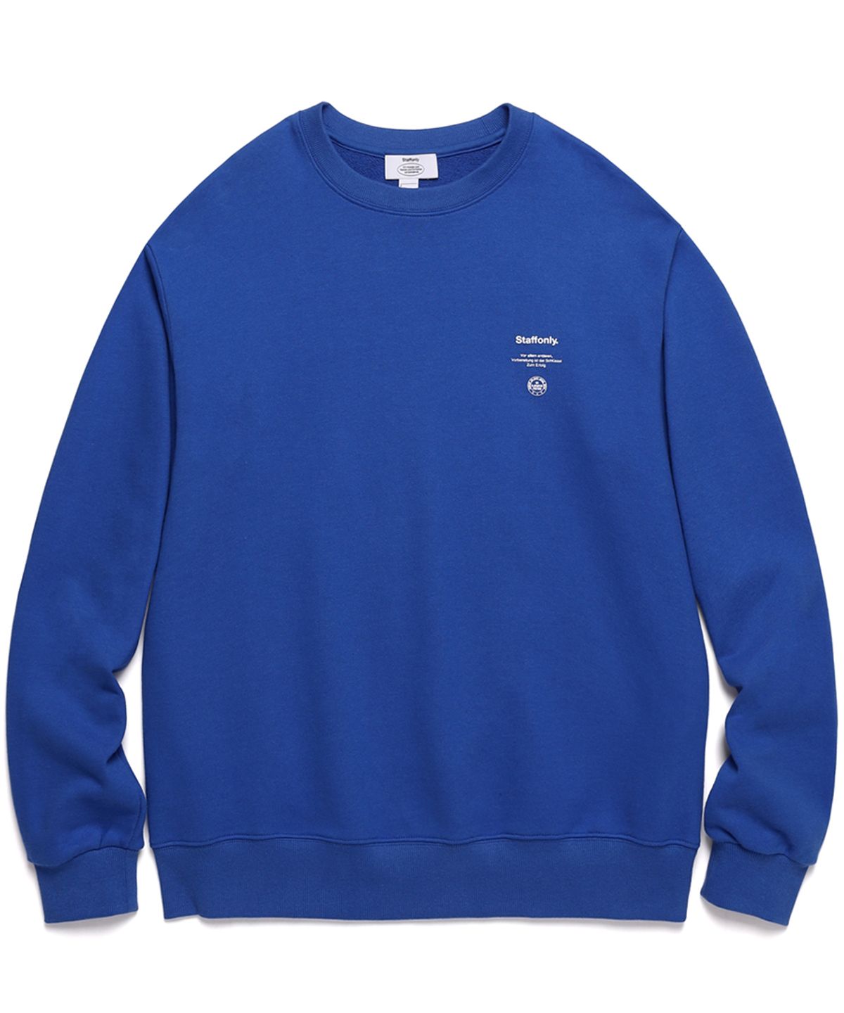 스텝온리(STAFFONLY) KEY SWEATSHIRT (BLUE)