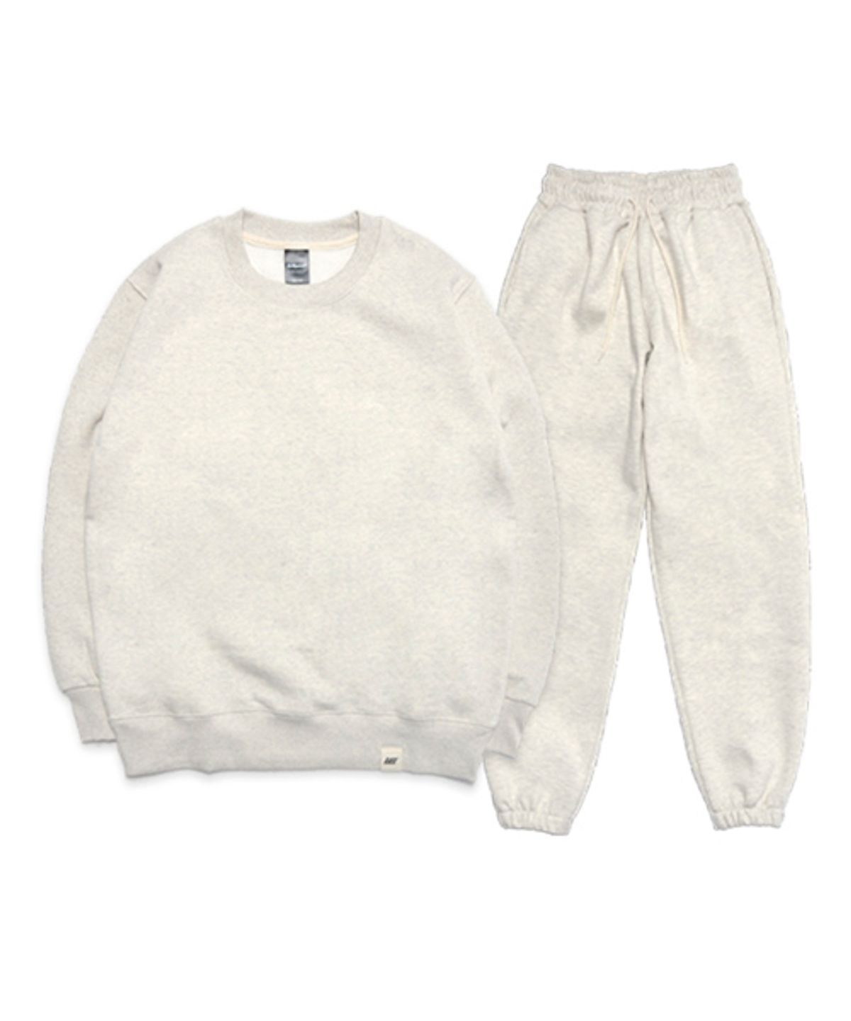 유니어패럴(UNI APPAREL) [세트] 베이직 기모 맨투맨 스웨트 팬츠 셋업 패키지