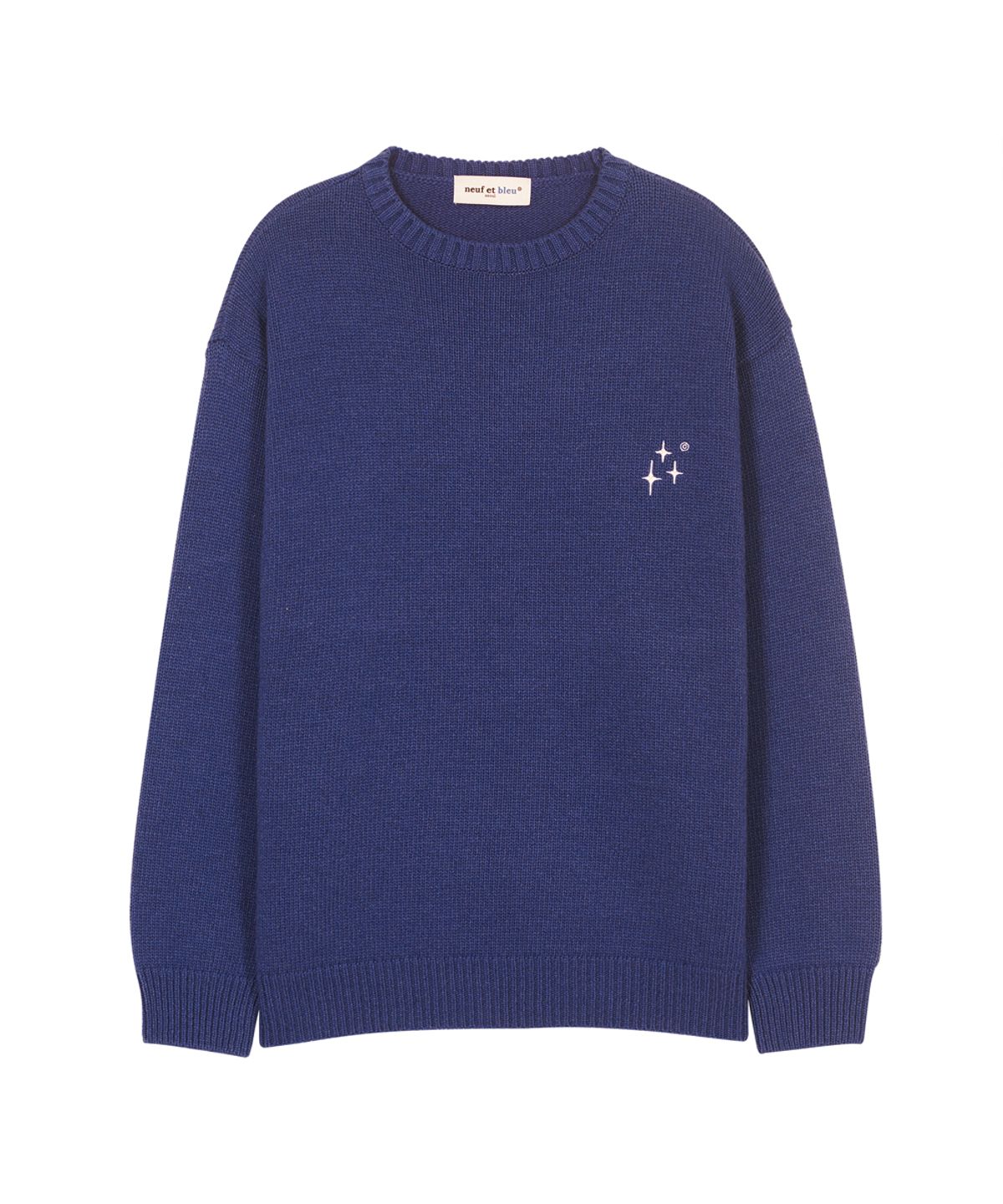 누프에블루(NEUFETBLEU) NEB round knit (blue)