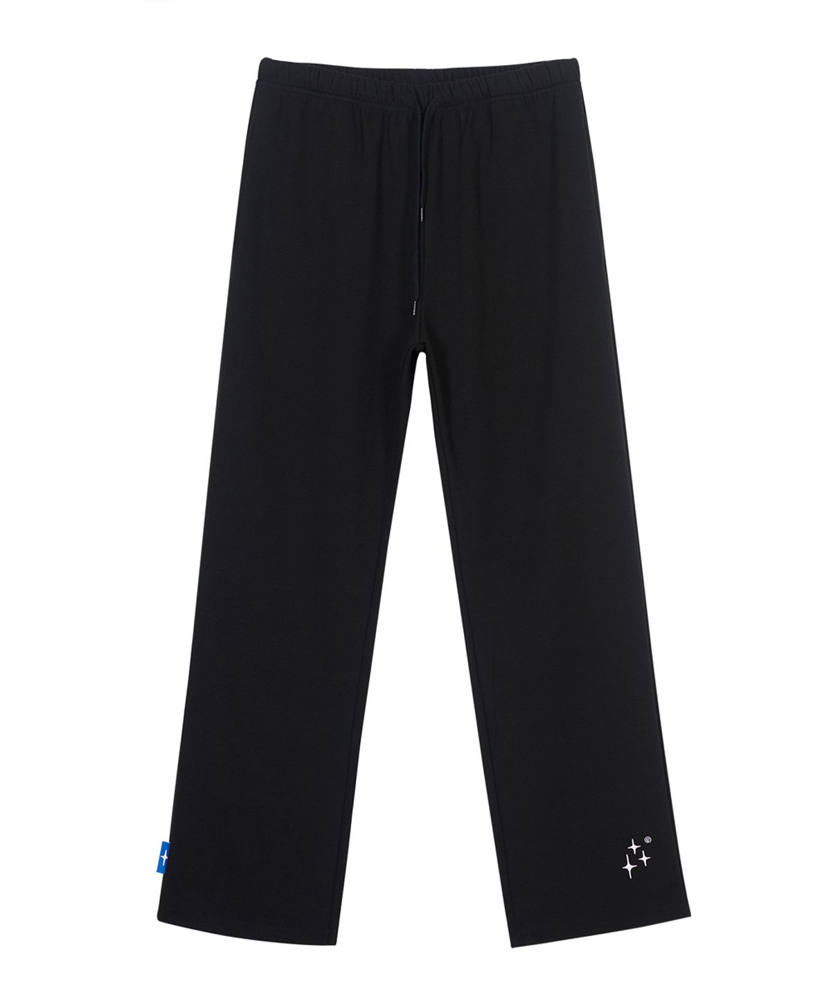 누프에블루(NEUFETBLEU) NEB semi wide pants (black)