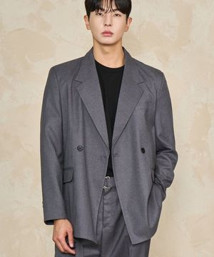 이지케어 더블 블레이저 (GRAY)