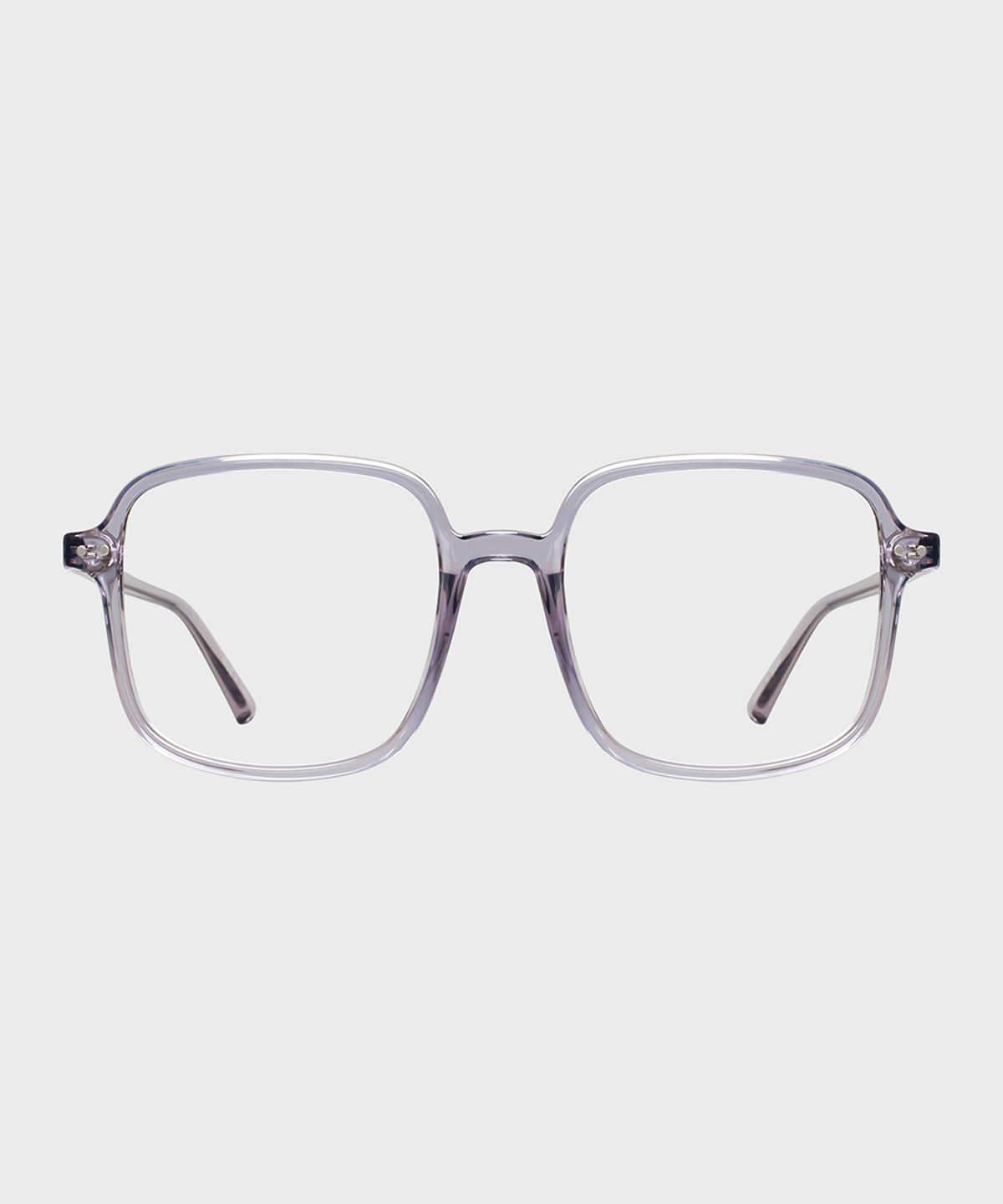 일삼사엠엠(134MM) 빅사이즈 사각 블루라이트 투명그레이 S000775