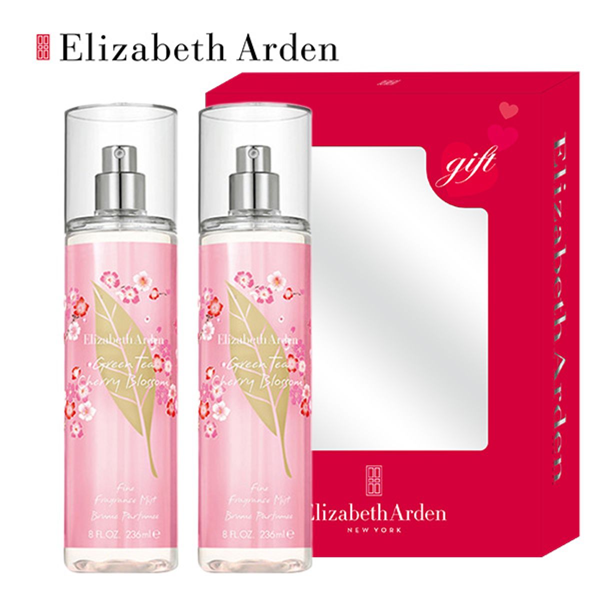 엘리자베스아덴(ELIZABETH ARDEN) 체리블러썸 2종 선물 세트(바디미스트236ml x2)