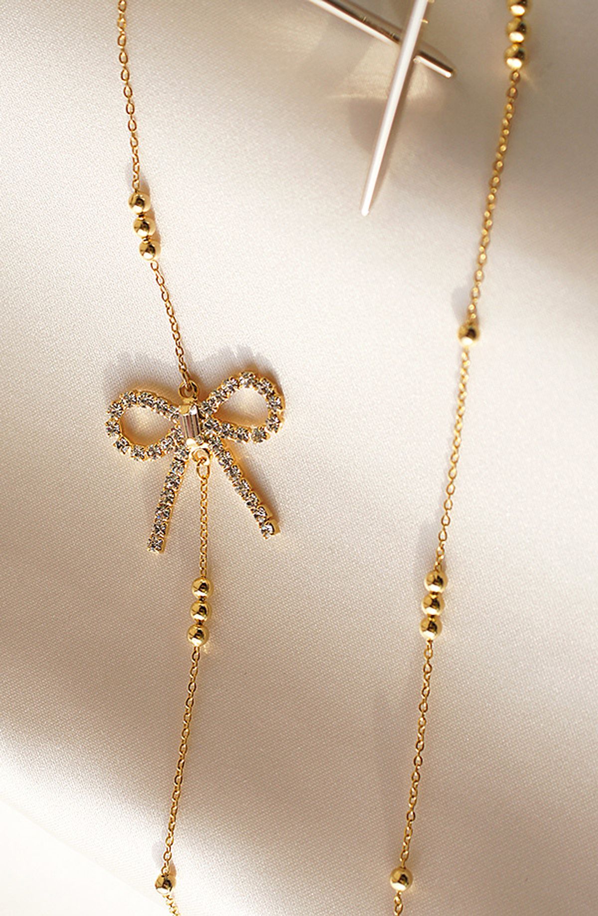 트레쥬(TREAJU) Romantic ribbon glasses chain
