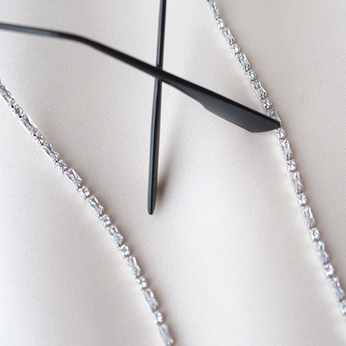트레쥬(TREAJU) Brilliant cubic setting chain