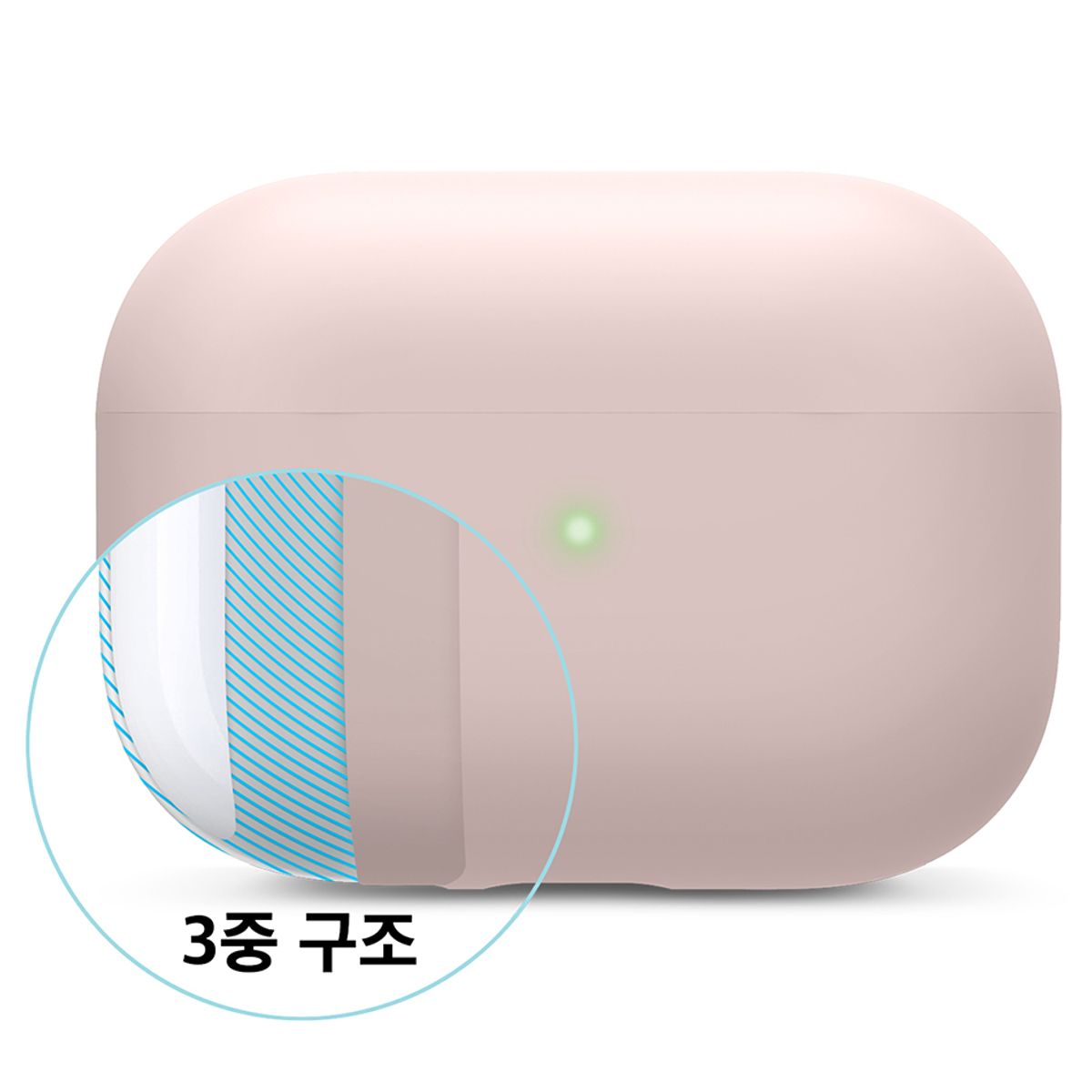 엘라고(ELAGO) 에어팟프로 리퀴드 하이브리드 베이직 케이스