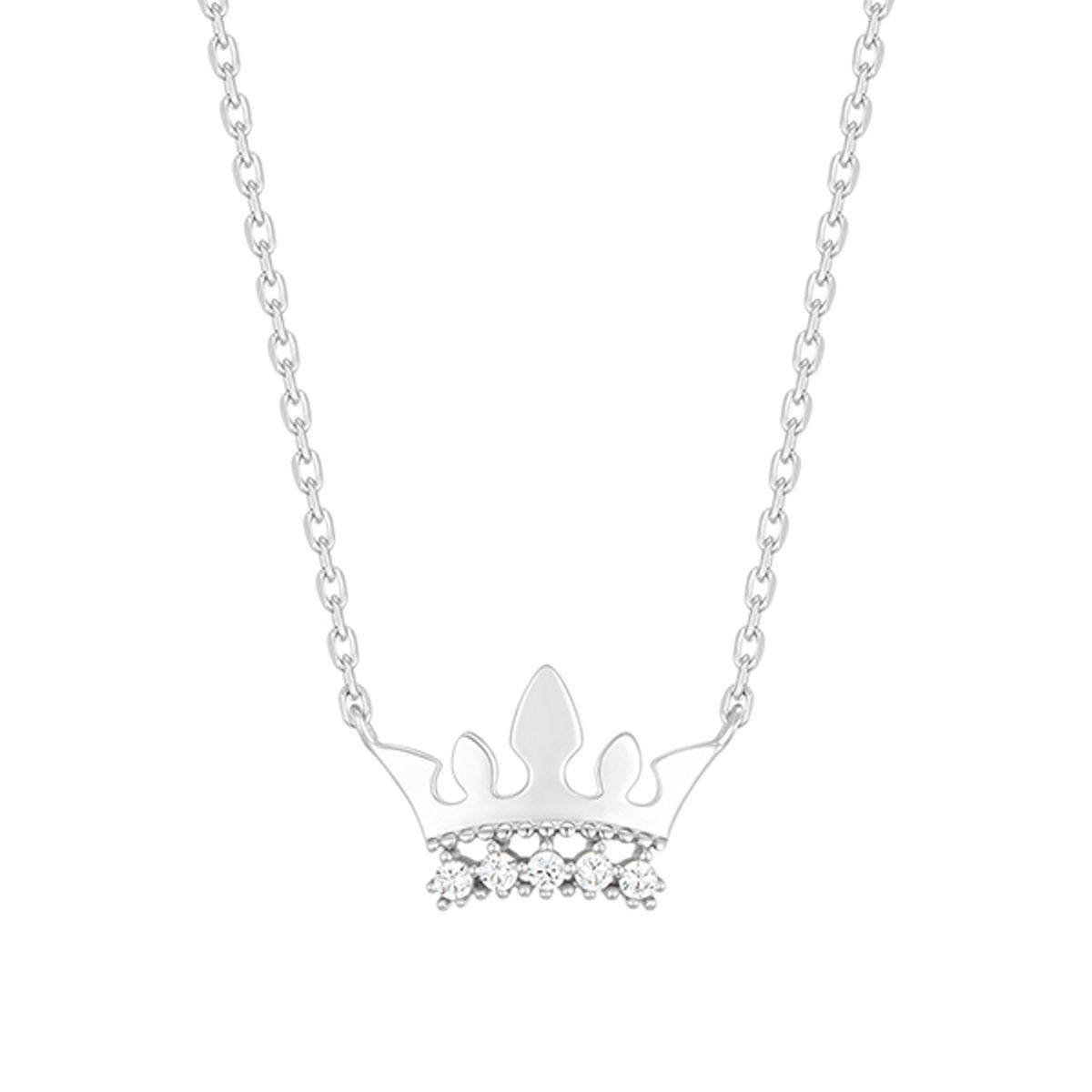 제이에스티나(JESTINA) Delicate Tiara 목걸이 (JJT1NQ3AF948SV420)